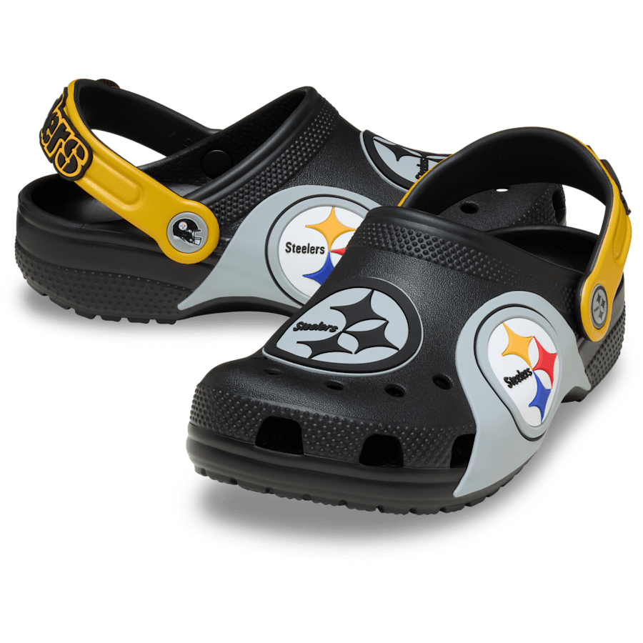Kids’ NFL Pittsburgh Steelers Graphic Classic Clog - US 9784